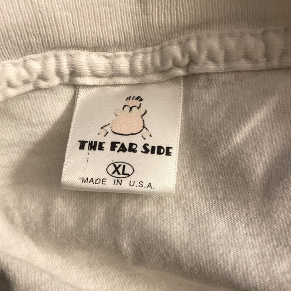 Vintage (The Far Side) - The Evolution Of Man T-Shirt 1992 Size XL - Picture 6 of 9